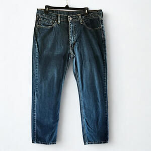 Levi's 541 Athletic Fit Straight Stretch Denim Blue Work Jeans Mens Sz 36 x 30